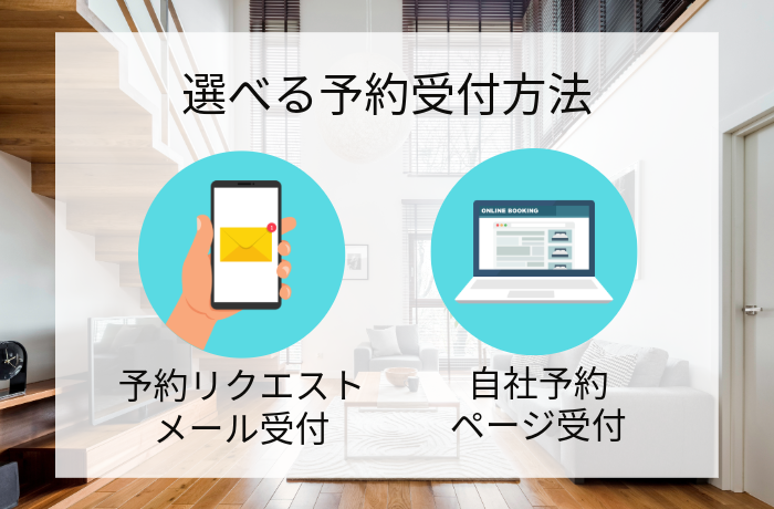 選べる予約受付方法