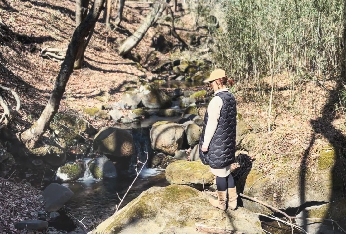 デュエットリゾートHana那須スイス｜栃木県・那須・板室｜すぐ下は綺麗な川が流れています