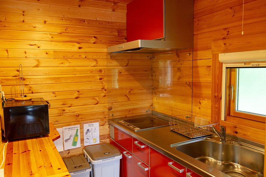 ゲストハウスティータイム｜山梨県・山中湖・忍野｜コテージブローキッチン1