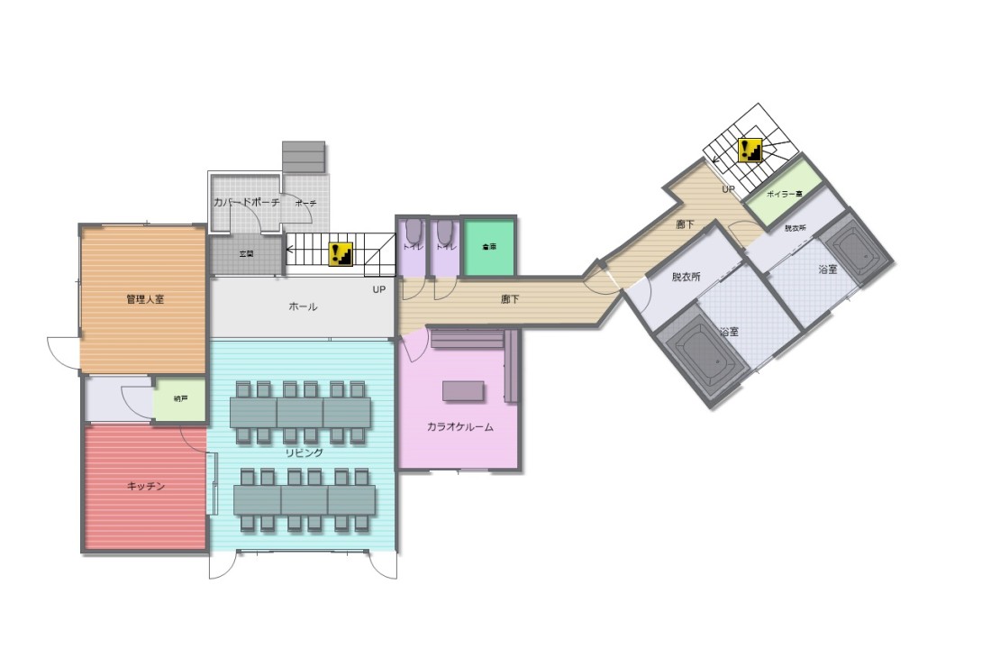 ドリームプラザ伊豆｜静岡県・伊東・宇佐美・川奈｜1F間取図