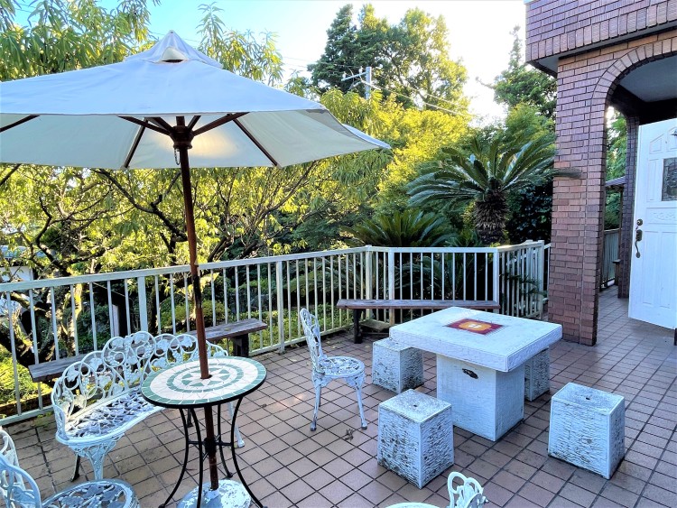 静岡県 伊豆高原のコテージ｜スコッチハウスの写真：BBQ＆ドックラン