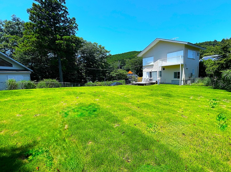 静岡県 伊豆高原のコテージ｜ハイランドガーデン伊豆の写真：ドックラン🐕