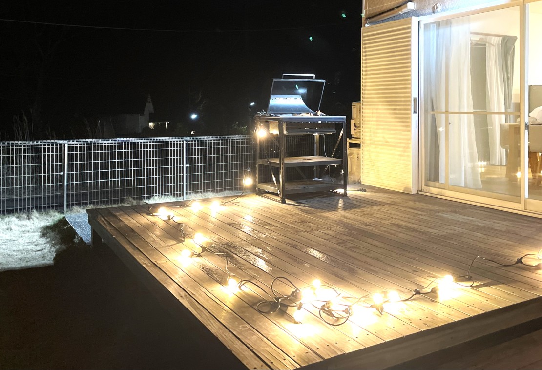 静岡県 伊豆高原のコテージ｜ハイランドガーデン伊豆の写真：BBQ