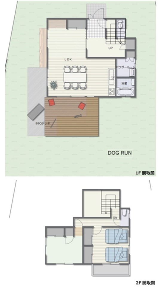 ハイランドガーデン伊豆｜静岡県・伊豆高原の間取り写真｜2LDK