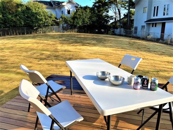 静岡県 伊豆高原の貸別荘・コテージ｜ハイランドガーデン伊豆：バーベキュー