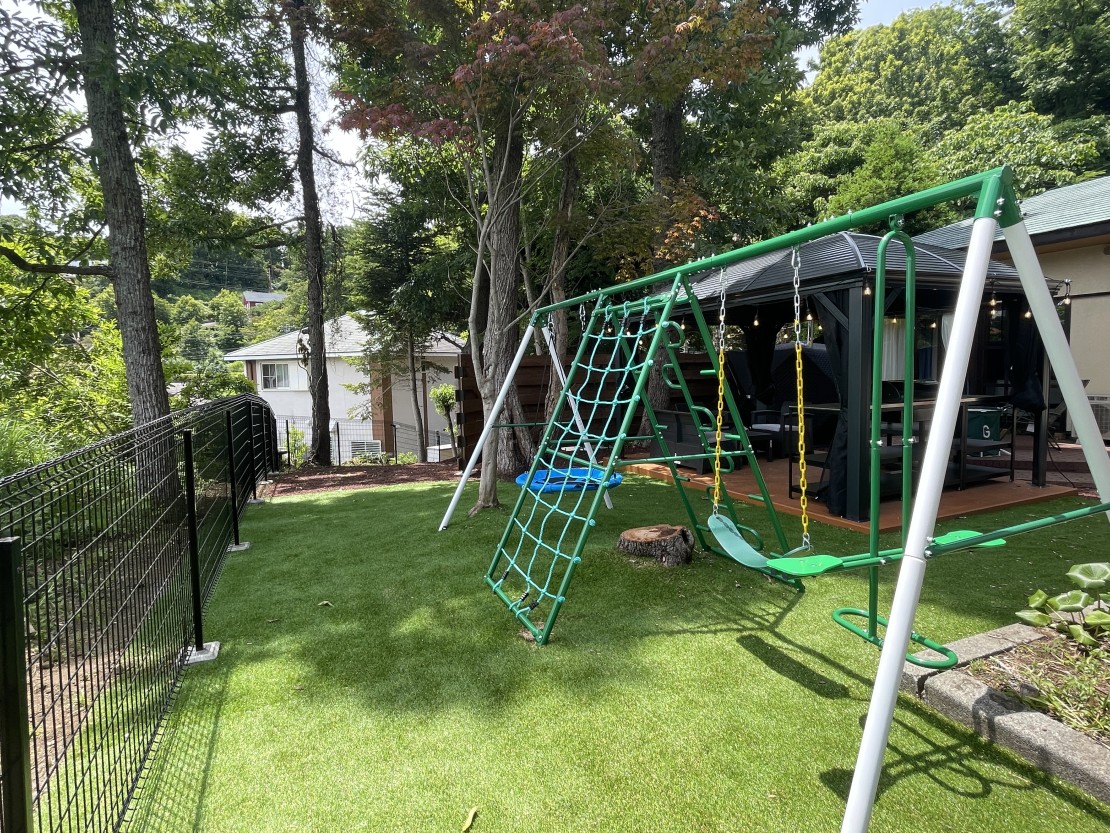 高原エール｜静岡県・伊豆高原｜フェンス1.1ⅿに囲まれているのでドックランとして使用可能