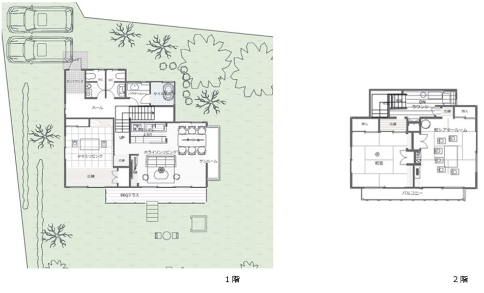 パルフォーレ伊豆｜静岡県・伊豆高原｜間取図
