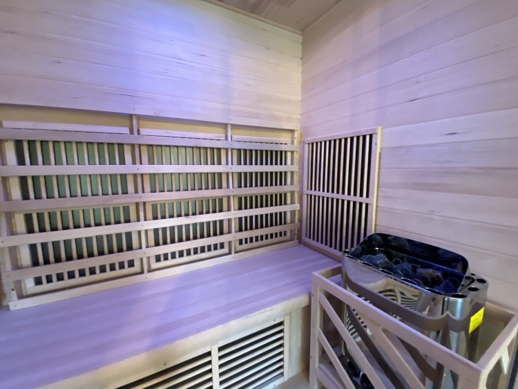 静岡県 熱海のコテージ｜ブレス熱海 2024年12月 リニューアルオープン！の写真：温泉とサウナと水風呂