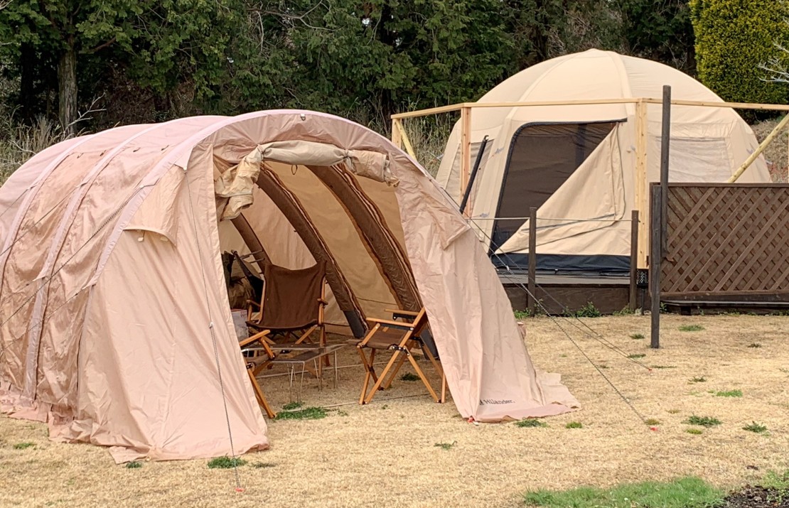 くじゅう花公園　キャンピングリゾート　花と星｜大分県・九重・久住・竹田・長湯｜BBQ炭グリルテント