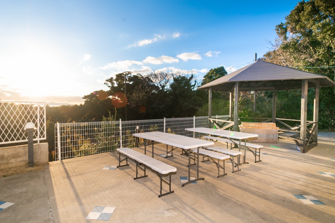デュエットリゾート館山ロータス｜千葉県・館山・南房総｜広いBBQスペース