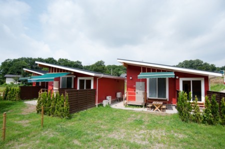 栃木県 那須・板室のコテージ｜ヒコヒココテージ那須の写真：タイプⅢ外観