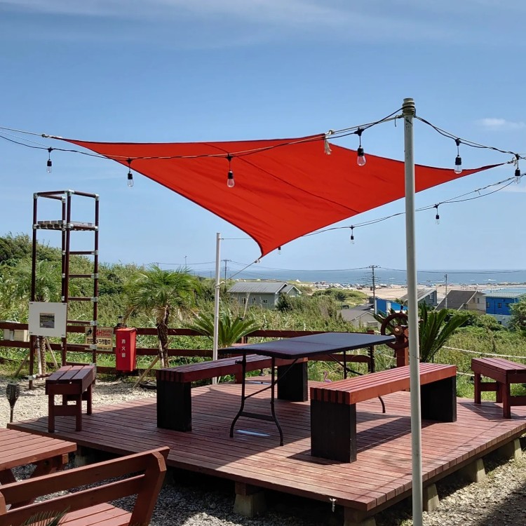 千葉県 館山・南房総のコテージ｜ロッジBu-chi（ロッジブーチ）の写真：BBQエリア