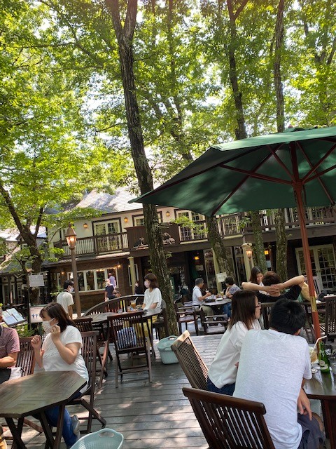 那須サウンドヴィラ｜栃木県・那須・板室｜周辺施設　ペニーレインカフェの夏