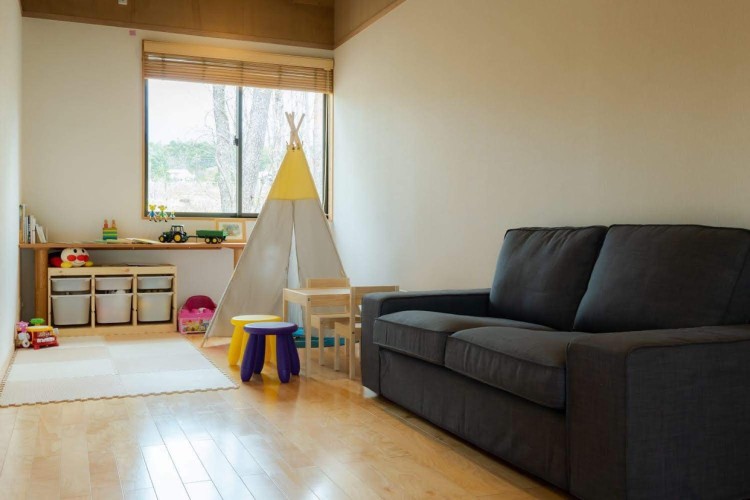 山梨県 八ヶ岳・清里・小淵沢・大泉のコテージ｜TETBURY COTTAGEの写真：キッズルーム