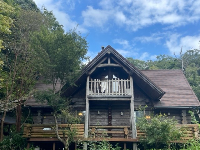 癒しの森スターヒルズ　スタンダードログハウス｜静岡県・中伊豆｜夜は星空が素晴らしいです。