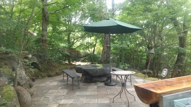 癒しの森スターヒルズ　ララの家｜静岡県・中伊豆｜ララのＢＢＱコーナー