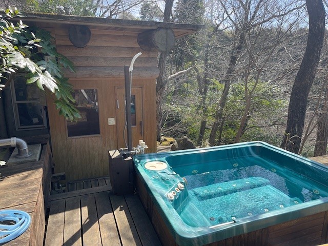 癒しの森スターヒルズ　ララの家｜静岡県・中伊豆｜専用露天風呂＆サウナ