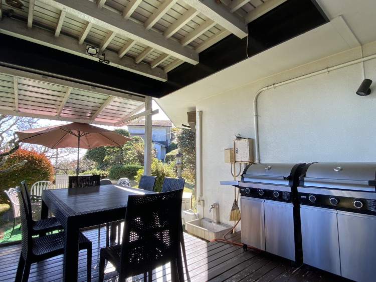 静岡県 伊豆高原のコテージ｜絶景一棟貸し　IZU GRAN DEUR 510　(伊豆グランドール510)の写真：BBQ場