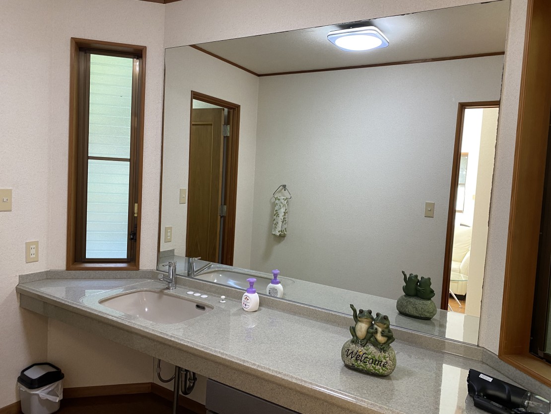 絶景一棟貸し　IZU GRAN DEUR 510　(伊豆グランドール510)｜静岡県・伊豆高原｜洗面所