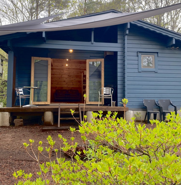 群馬県 北軽井沢・嬬恋・万座のコテージ｜森のログハウスSENの写真：welcome!