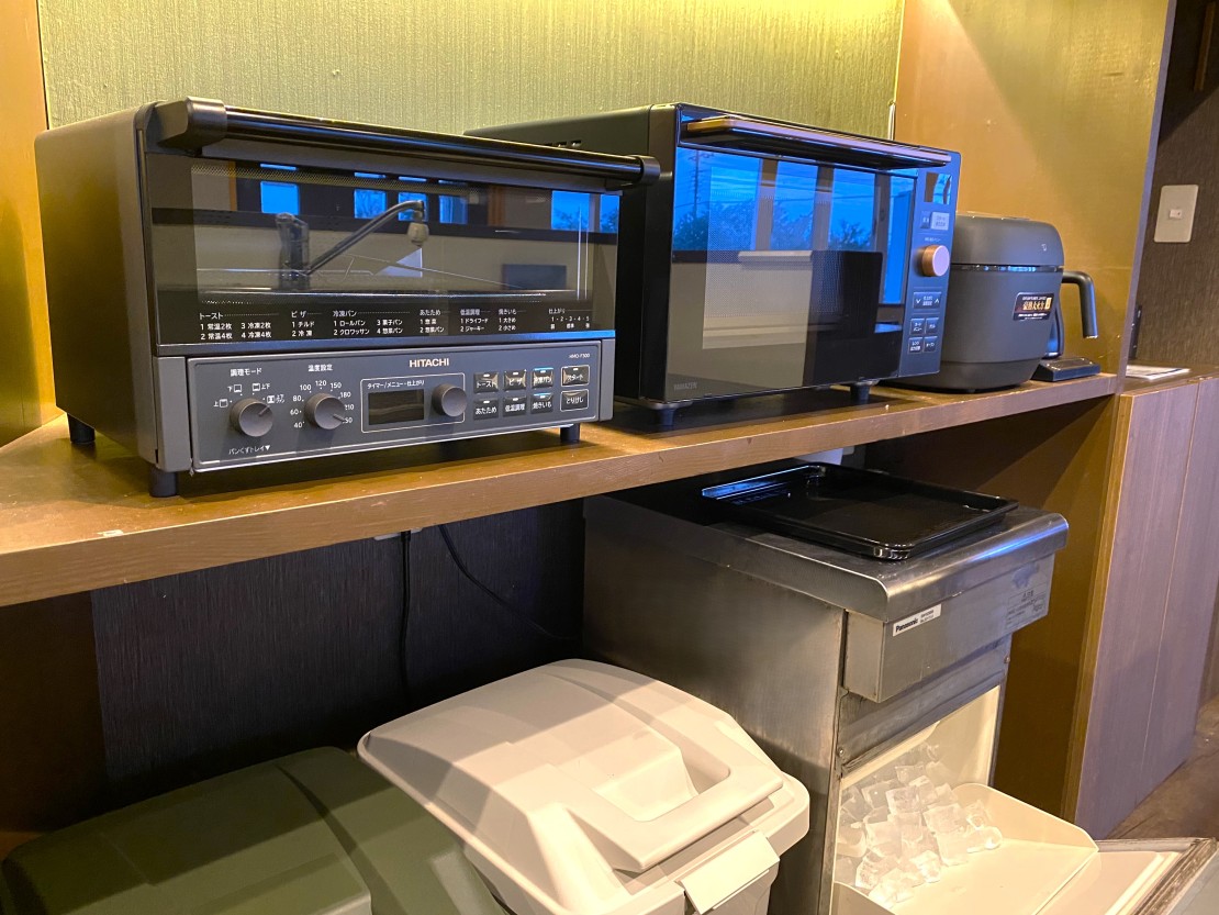 泊まれる居酒屋バル｜静岡県・伊豆高原｜調理家電&製氷機