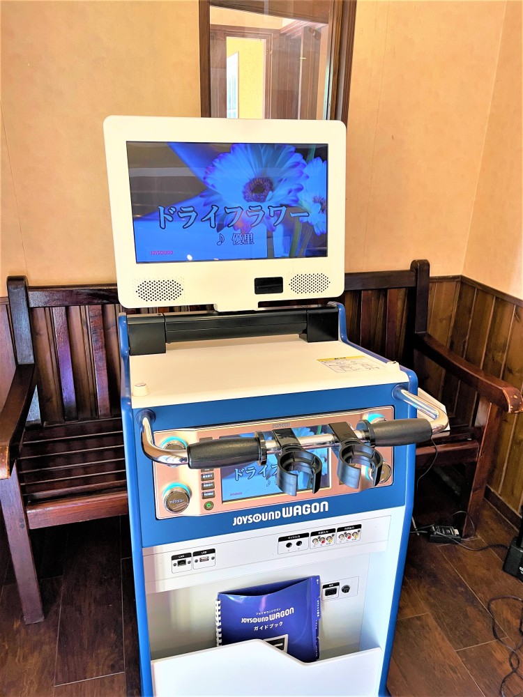 静岡県 伊豆高原のコテージ｜グループサンタフェの写真：カラオケ（無料）＆卓球