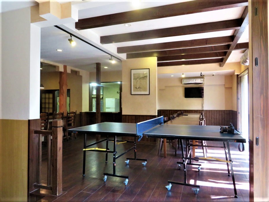 グループサンタフェ｜静岡県・伊豆高原｜卓球を用意しました。