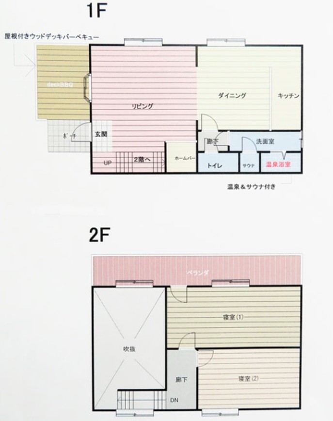 BACK YARD FOX　(バックヤードフォックス）｜静岡県・伊豆高原｜間取り図