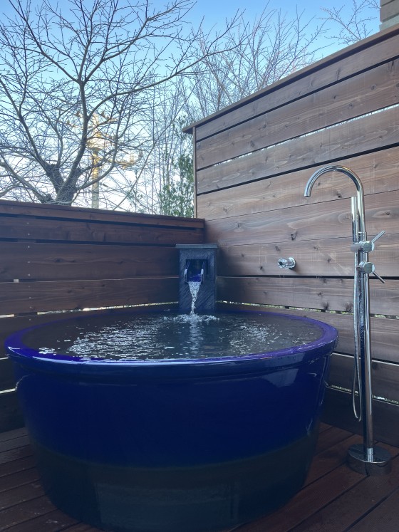 静岡県 熱海の貸別荘・コテージ｜サウナ＆スパ　熱海ヴィーナス：露天風呂