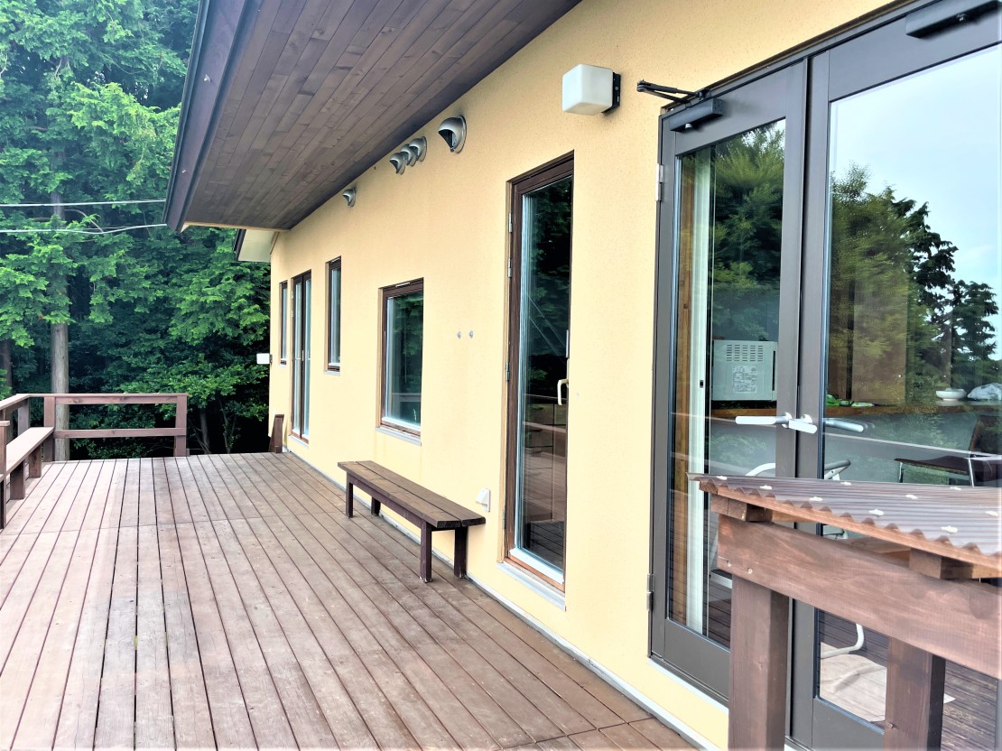 コットンハウス｜静岡県・東伊豆｜BBQデッキ