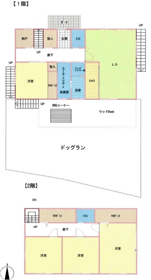 コットンハウス｜静岡県・東伊豆｜間取図