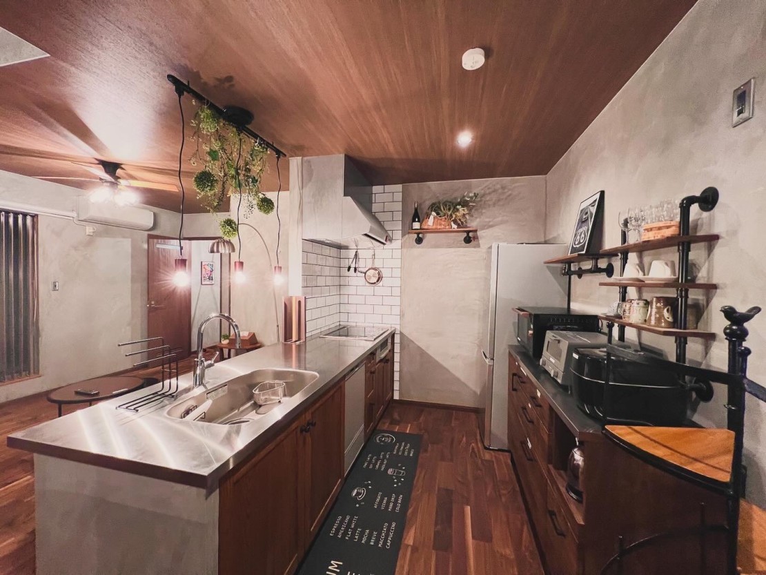 サウナ付プライベートヴィラ！！　グラッチェ伊豆｜静岡県・伊豆高原｜キッチン