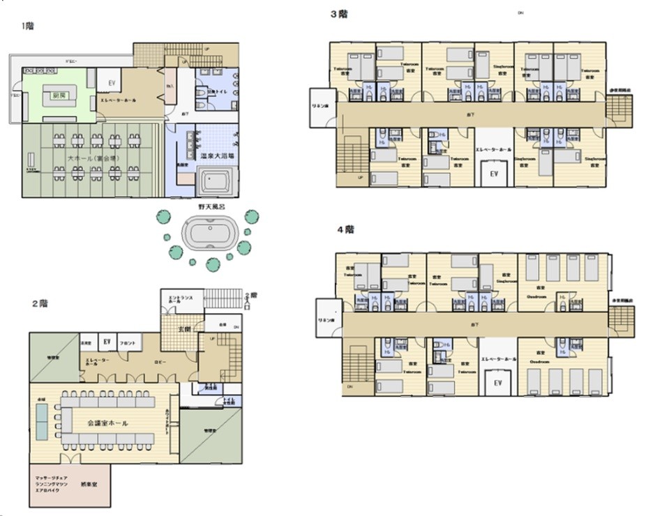 伊東さつき会館｜静岡県・伊東・宇佐美・川奈｜間取図