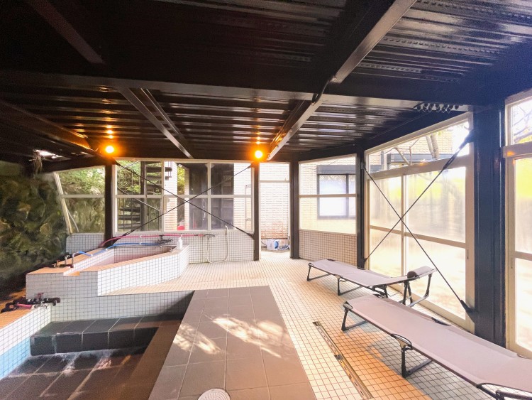 静岡県 熱海のコテージ｜熱海Leo（レオ）の写真：本格的なサウナ棟♨