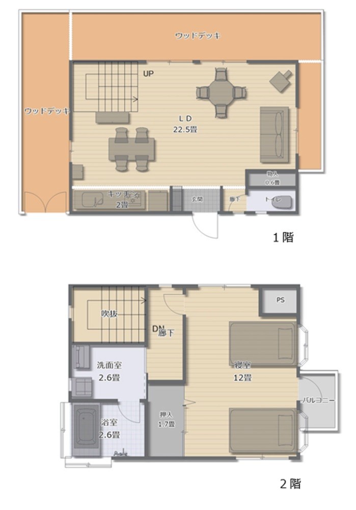 熱海なぎさテラス｜静岡県・熱海｜間取図