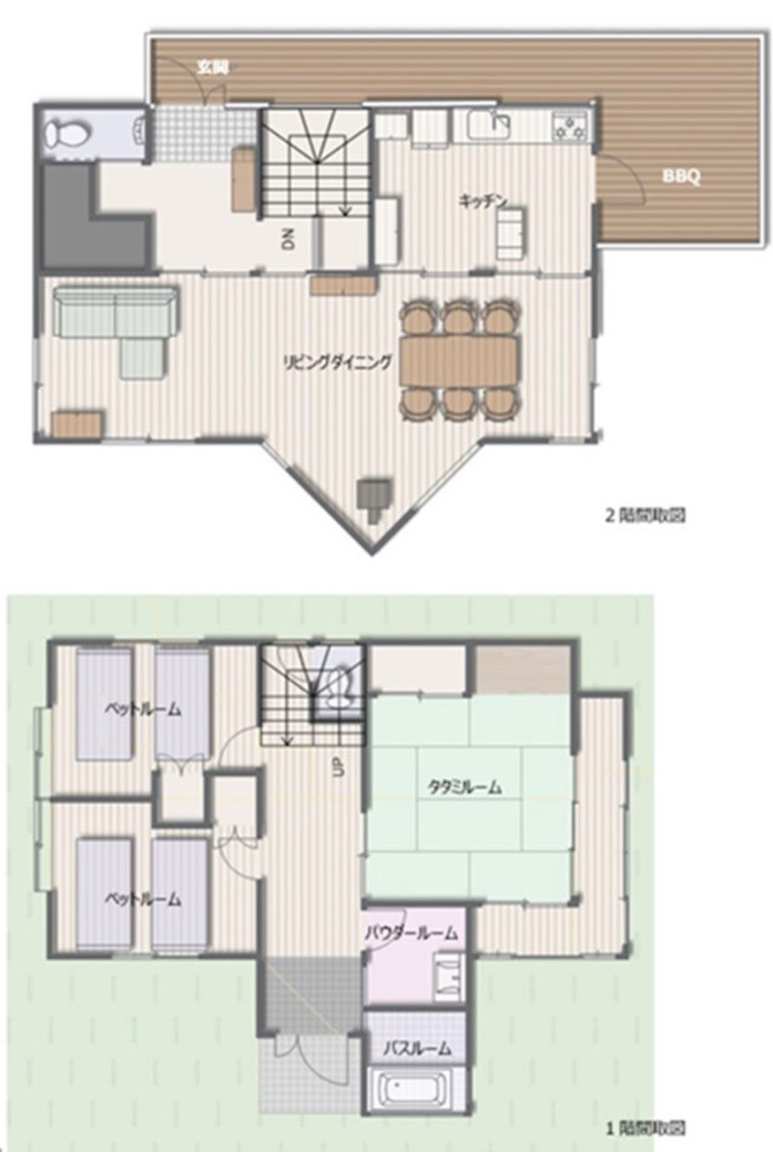 SAVANAQ【3879】｜静岡県・西伊豆｜間取図