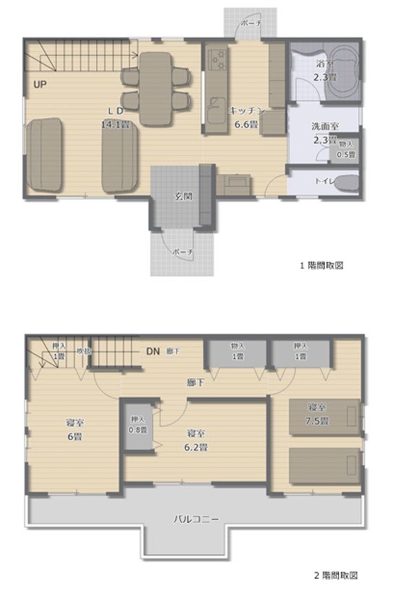 伊豆ショコラハウス｜静岡県・東伊豆｜間取図