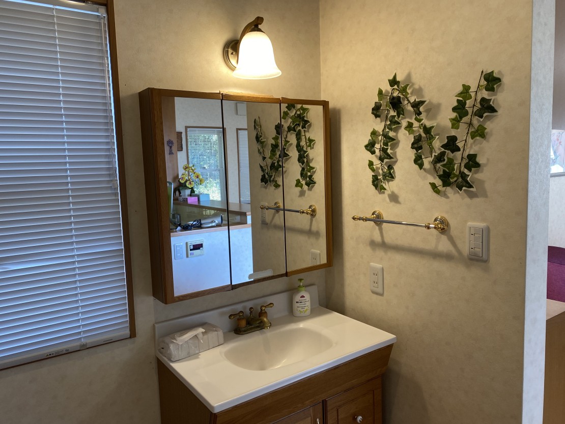 伊豆ショコラハウス｜静岡県・東伊豆｜パウダールーム　ドライヤー付です。