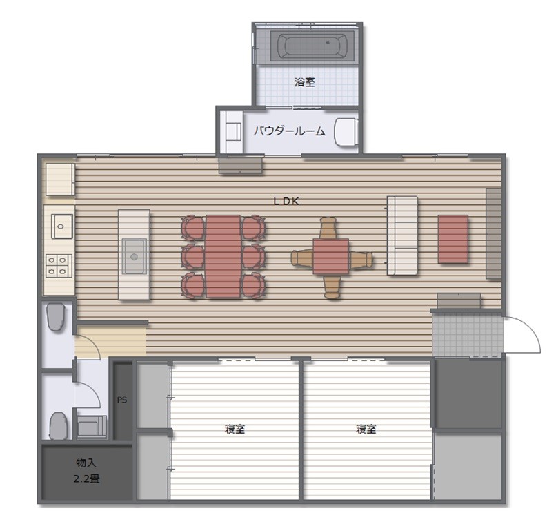 IZU SURF 33｜静岡県・熱海｜間取図