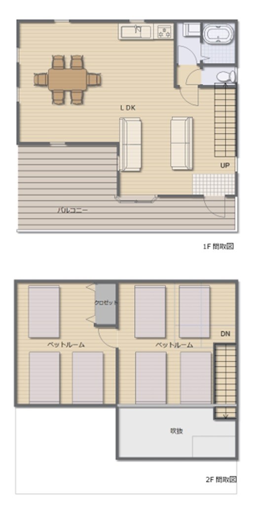 NISHIIZU FREESIA GARDEN（西伊豆フリージアガーデン）｜静岡県・西伊豆｜間取図