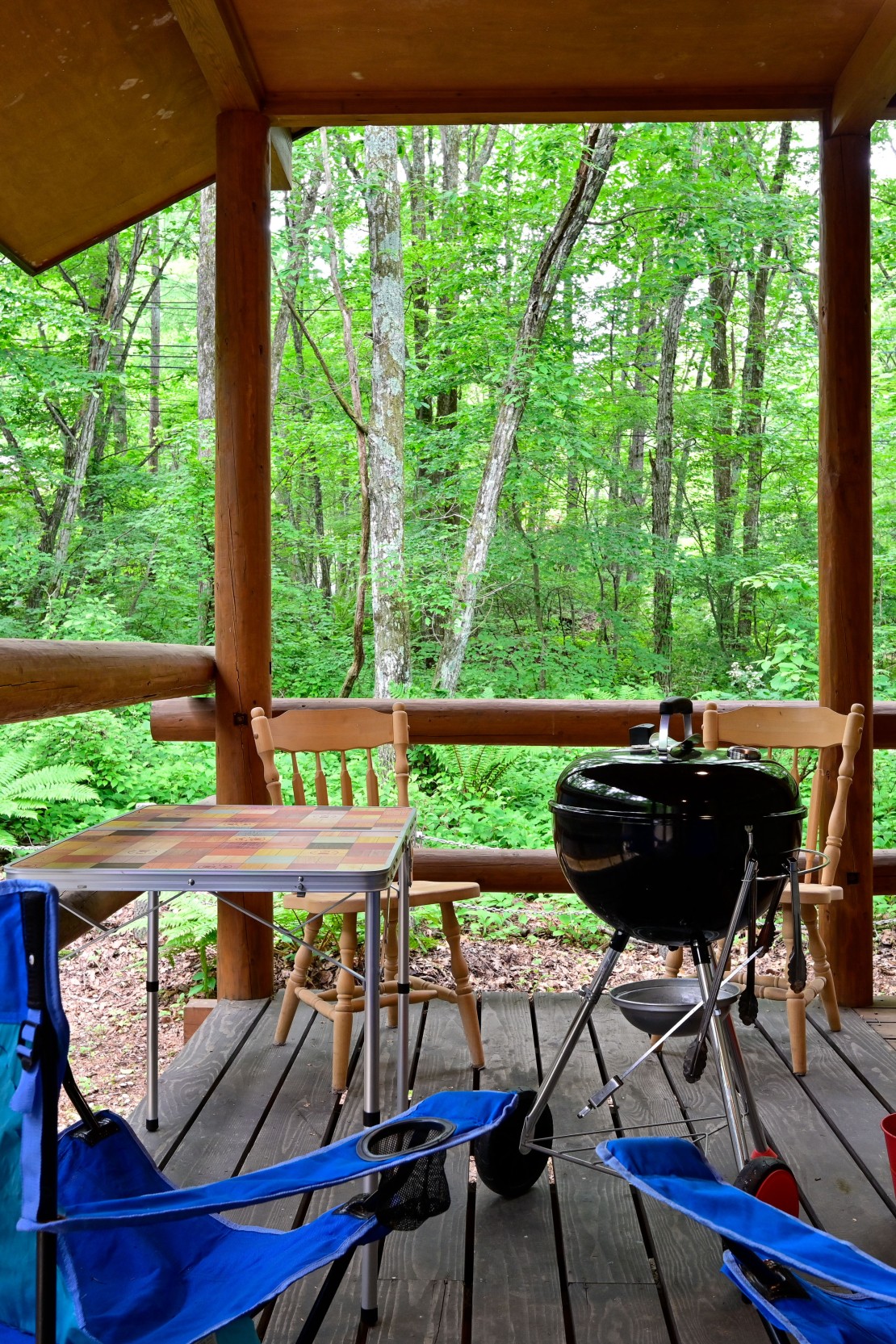 レンタルBESSOU2nd｜群馬県・北軽井沢・嬬恋・万座｜屋根付テラスでBBQ