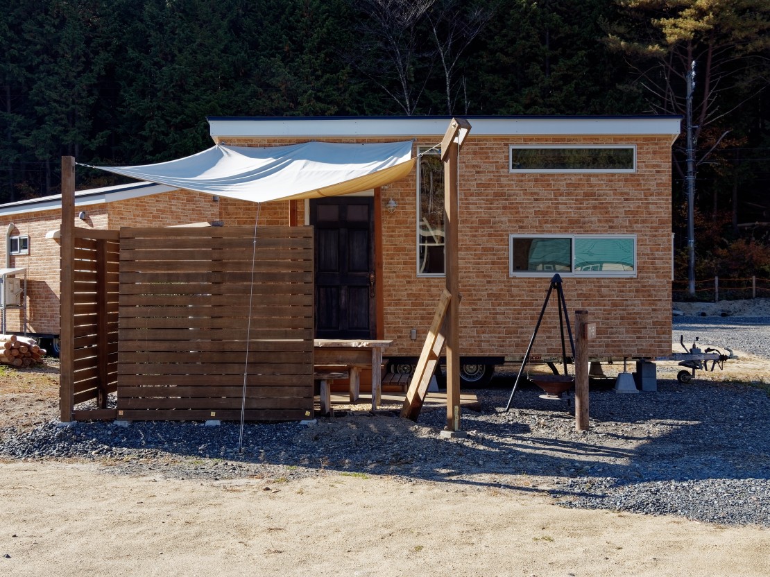 長野県 伊那・駒ヶ根・飯田・昼神のグランピング｜Stella Snow Campia 南信州　星空グランピング　“TINY HOUSE C”の写真：TINY(1107)