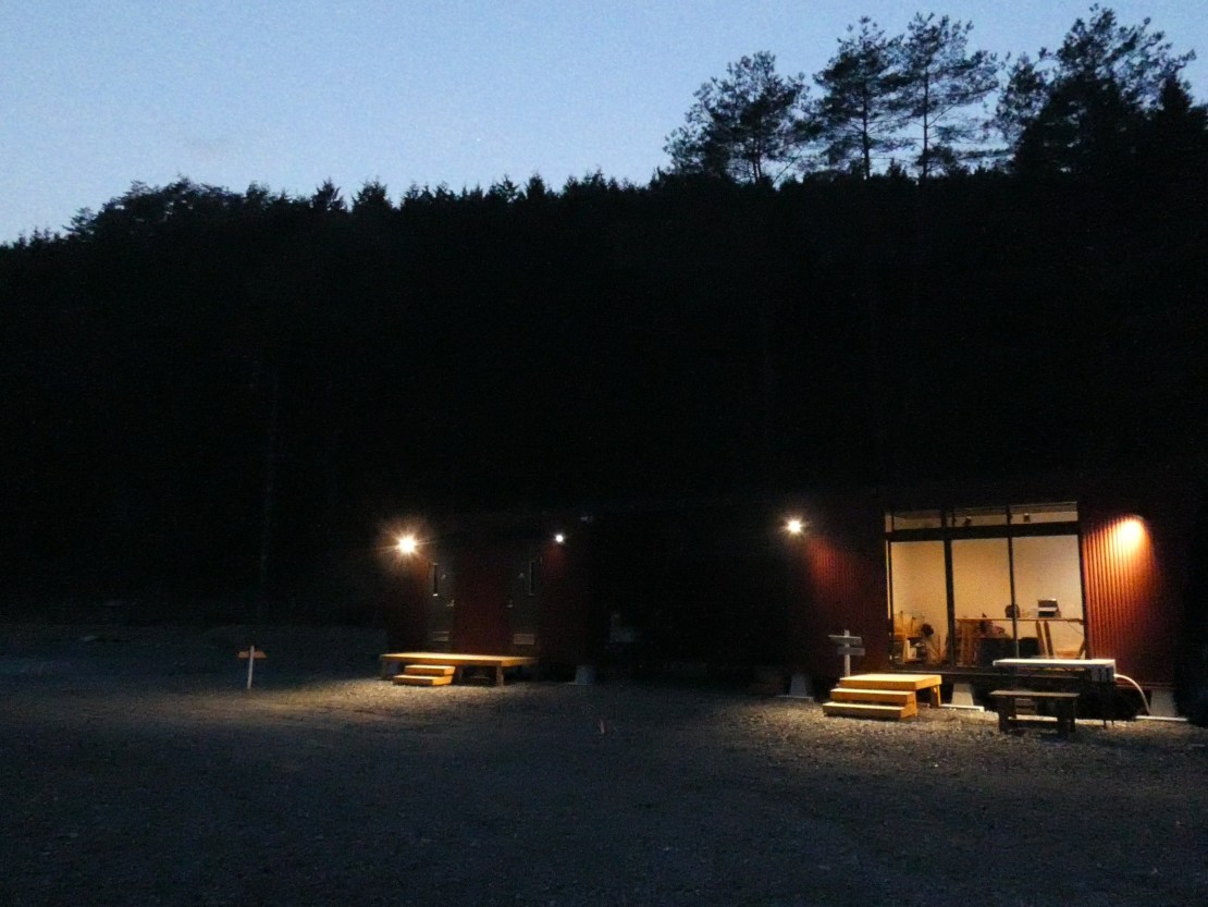Stella Snow Campia 南信州　星空グランピング　“TINY HOUSE C”｜長野県・伊那・駒ヶ根・飯田・昼神｜サニタリー(0308)