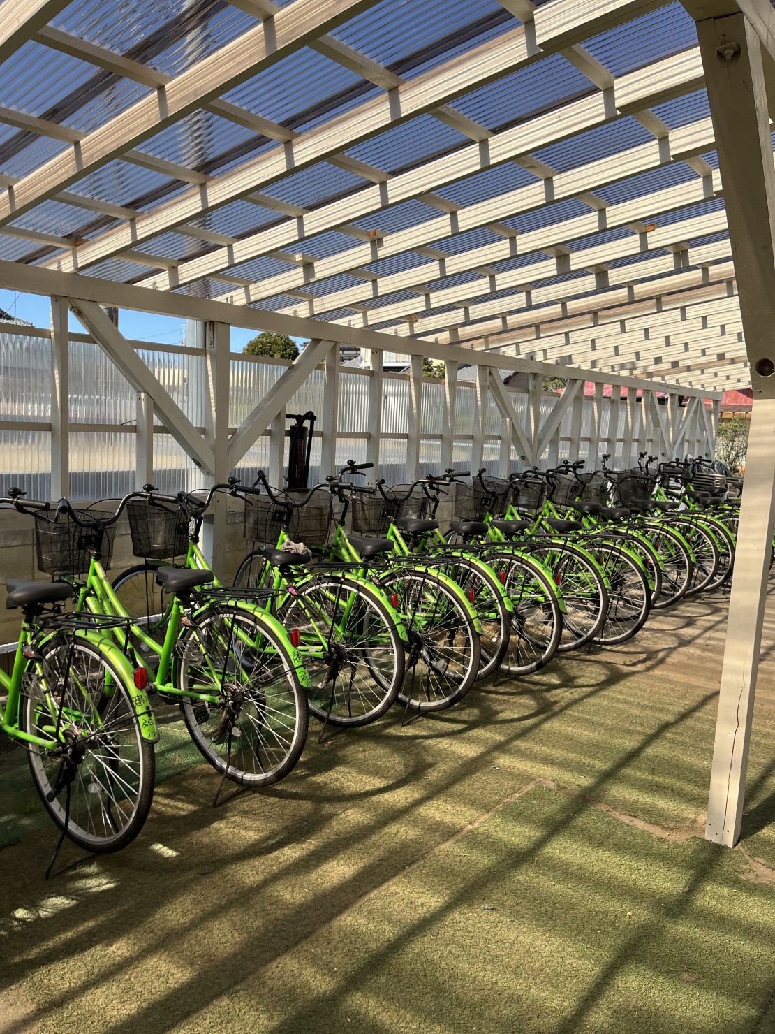 憩いの家　ふらっと別館ビーチリゾートはすぬま｜千葉県・九十九里・銚子｜自転車20台無料貸し出ししてますので、コンビニやサイクリングなど、便利です！