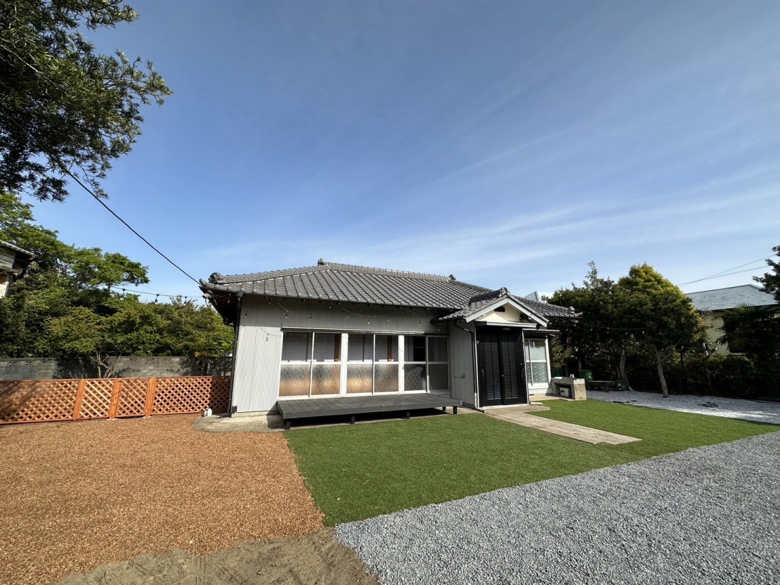 古民家　七福｜千葉県・九十九里・銚子｜昔ながらの古民家、広々としたお庭でお寛ぎください。