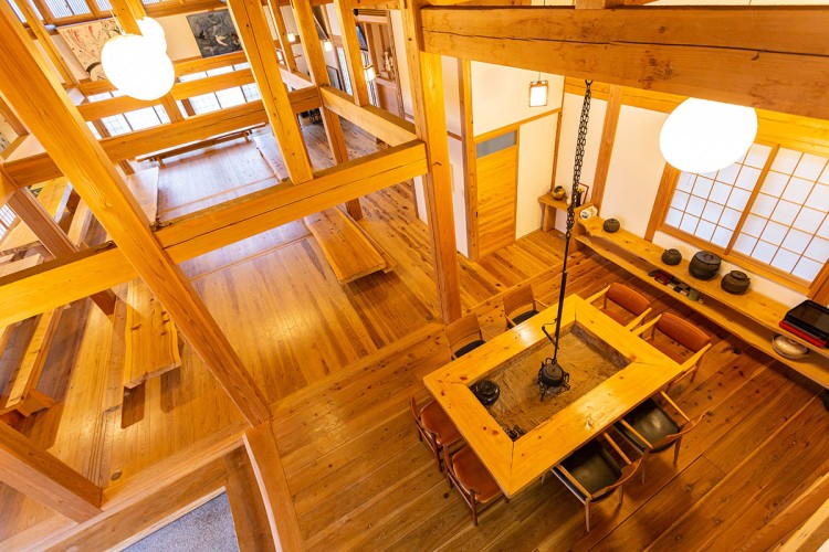 福島県 郡山のコテージ｜響きの宿　本館の写真：内観