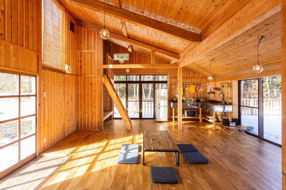 福島県 郡山のグランピング｜1日1組限定　プライベートキャンプ場響きの森：コテージ＆キャンプ