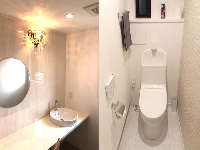 BASK HOTA｜千葉県・木更津・君津・富津｜2階 トイレ パウダールーム