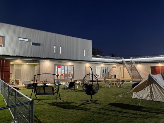 静岡県 磐田・袋井・掛川の貸別荘・コテージ｜カネトヨベース：庭付き