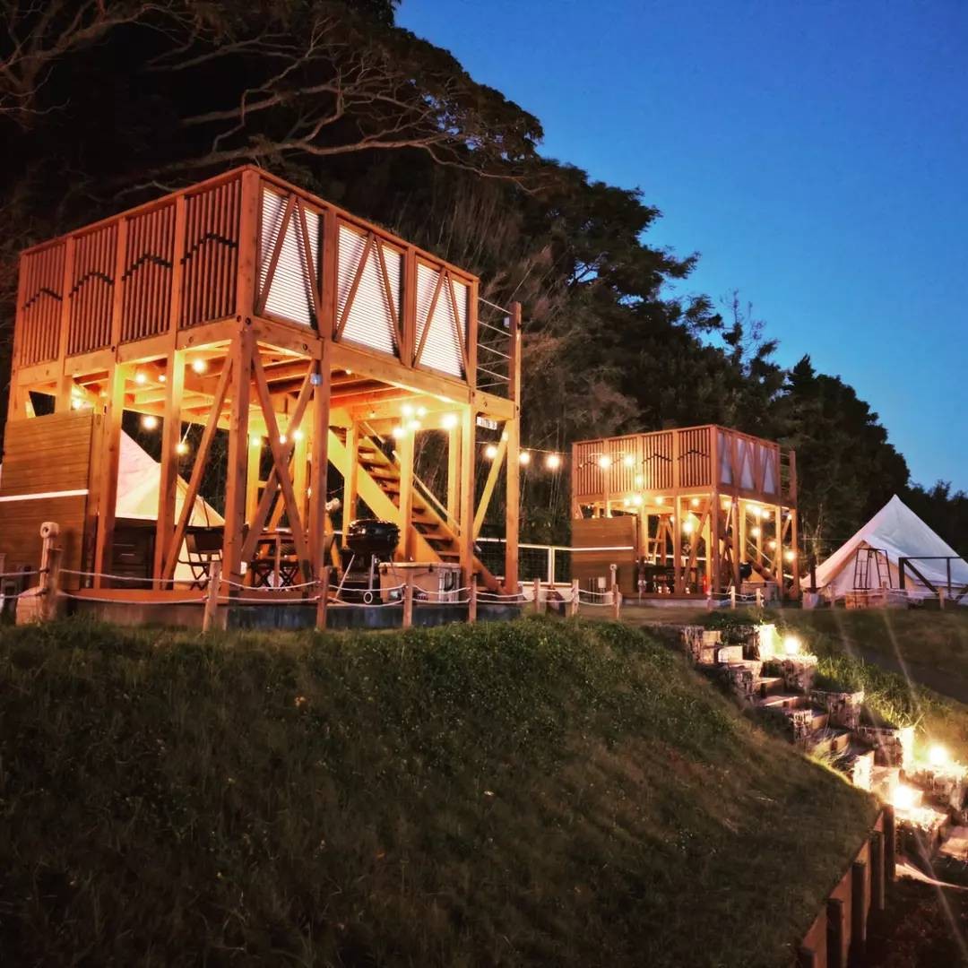 千葉県 館山・南房総のグランピング｜Farmers Fieldzの写真：1日2組限定です。アウトドアに必要なものは食材以外は揃ってますので手ぶらで楽しめます